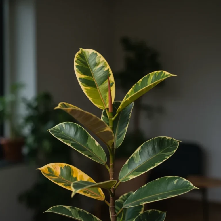 뱅갈고무나무 잎 떨어짐 이제 그만