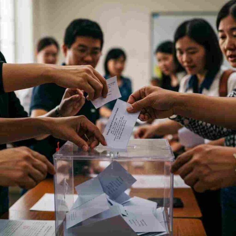 참여,투표,결정