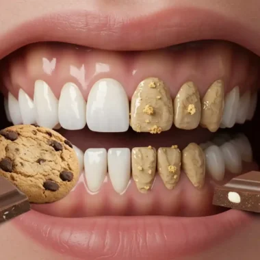 끈적한 탄수화물 충치 유발