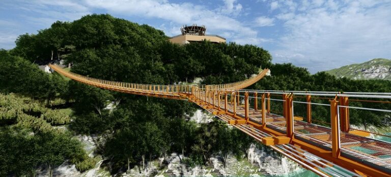 한탄강 Y자형 출렁다리