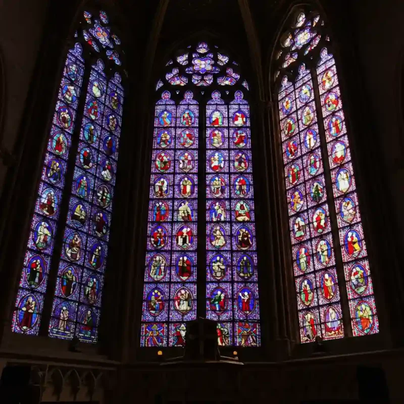 유리가 액체였다