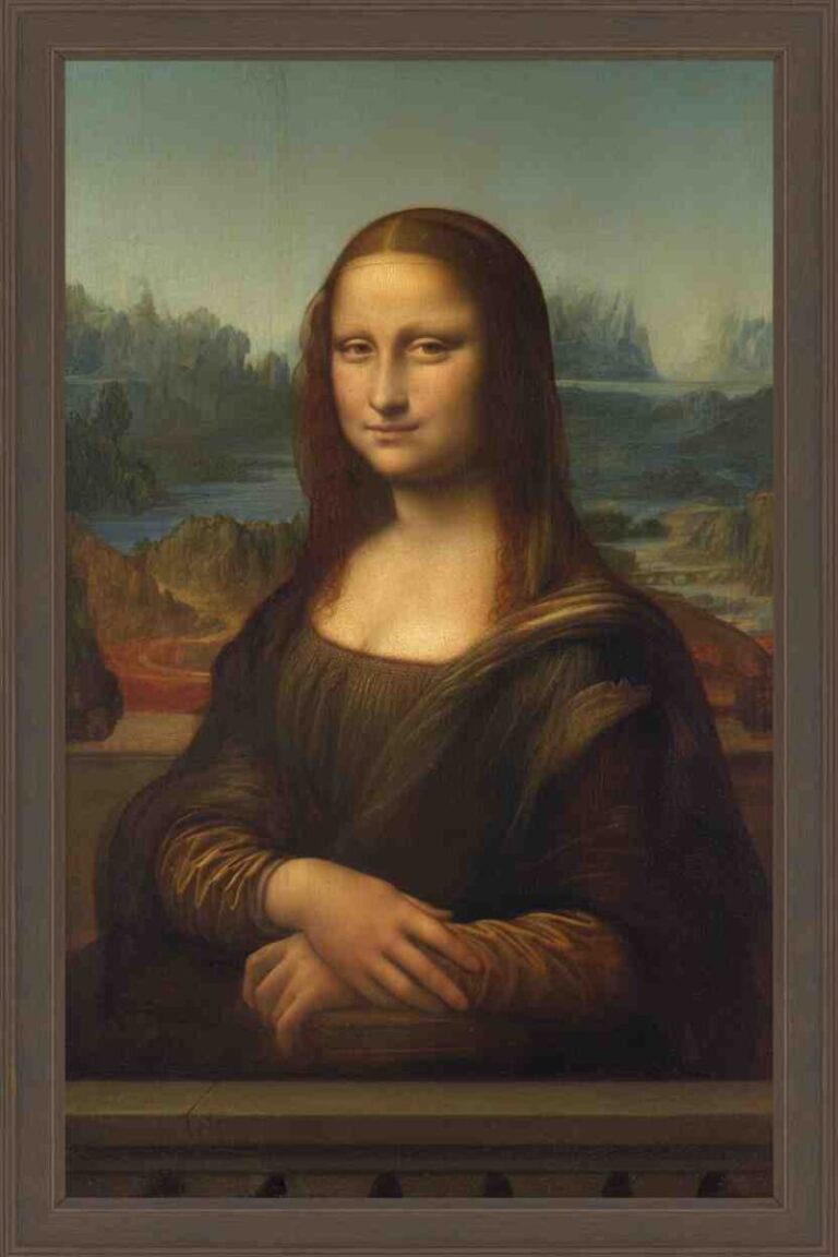 모나리자 다빈치 명화