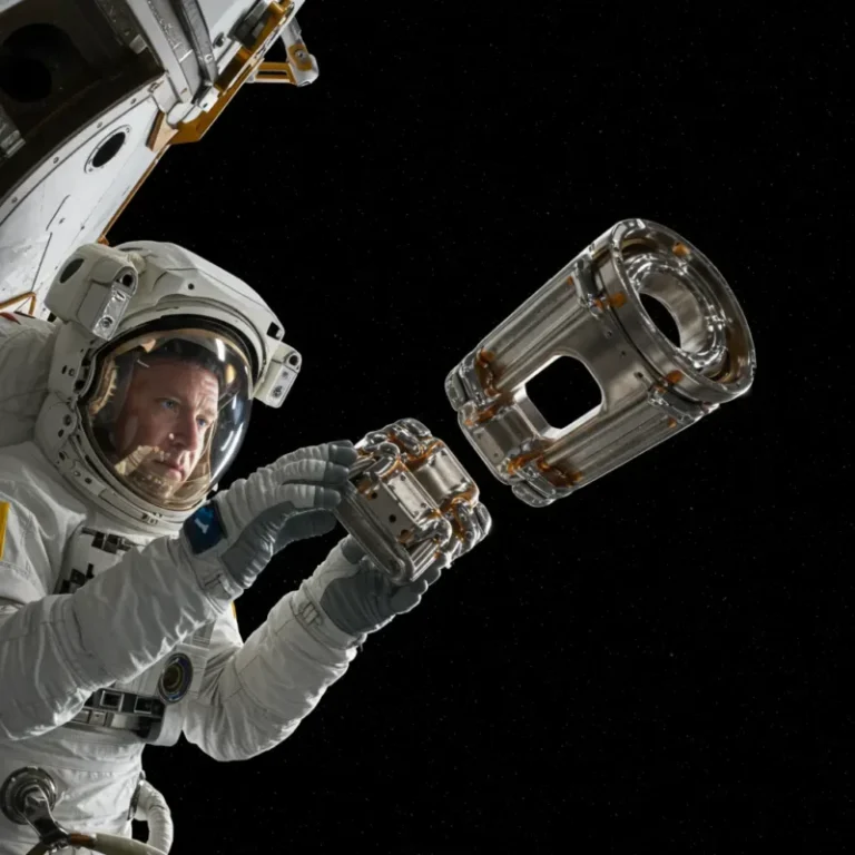 우주에서 금속이 저절로 붙는 미스터리