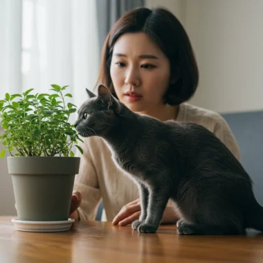 고양이에게 민트와 캣닙은 다르다