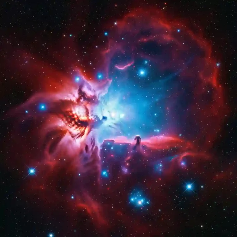 성운 사진의 색의 비밀